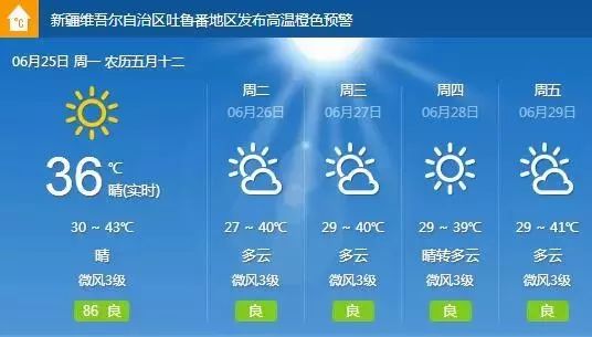 纳那村天气预报更新通知